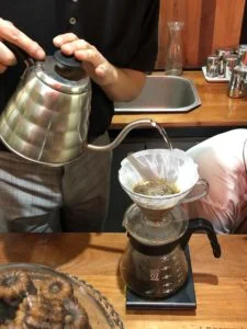 Café filtrado - Café Altura - Santiago.