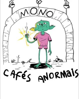 Camiseta Cafés Anormais