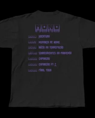 Camiseta FINAL TOUR Mono Café