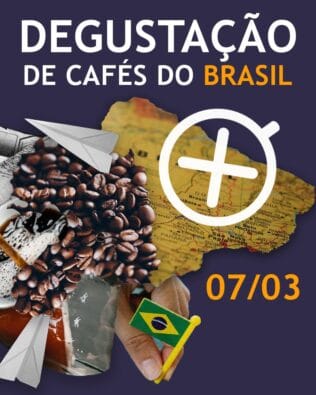 Degustação de cafés do Brasil
